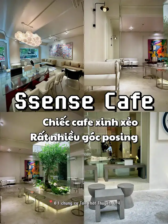 [Q.4] Ssense - Chiếc cafe siêu chill ở Q.4