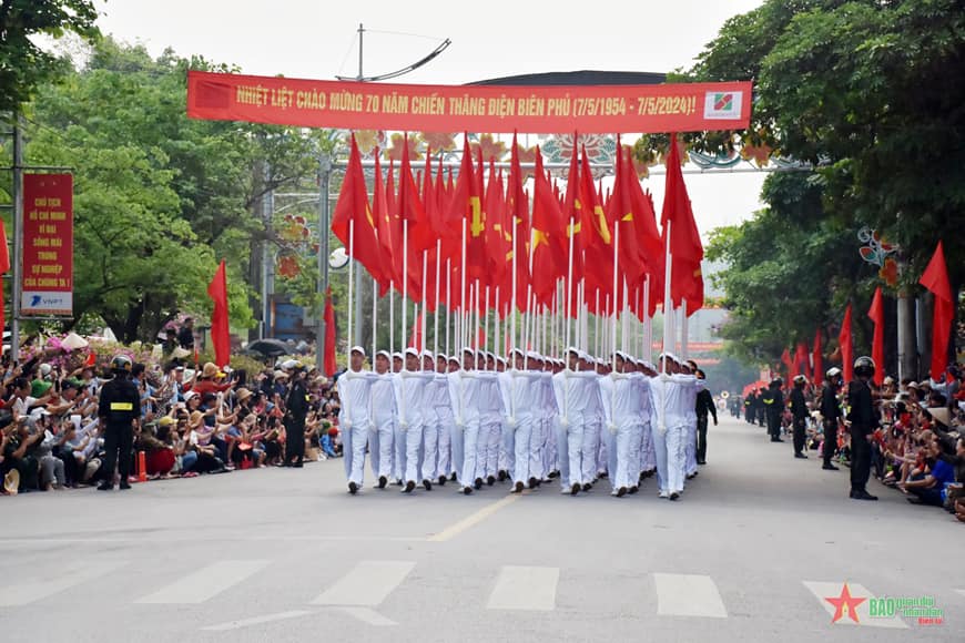 Ấn tượng hình ảnh Tổng duyệt Lễ kỷ niệm 70 năm Chiến thắng Điện Biên Phủ