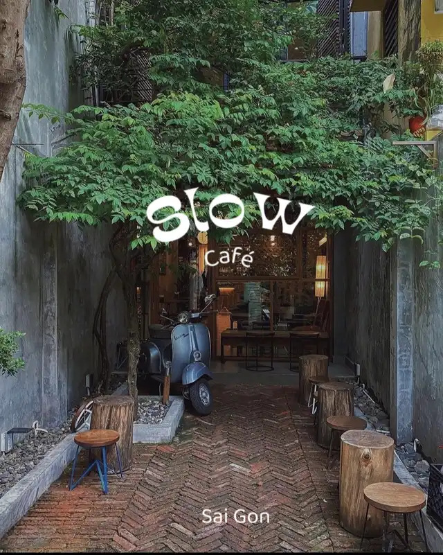 UỐNG CAFE THẬT CHẬM Ở “SLOW” ️