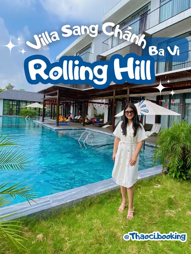 Checkin tại villa sang chảnh ngay gần Hà Nội