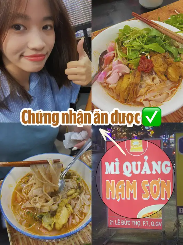 Rì viu ăn liền: Mỳ quảng Nam Sơn