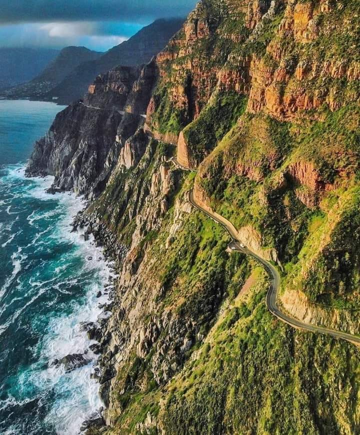 Amazing View of Chapman’s Peak Drive in Cape Town, South Africa 🇿🇦