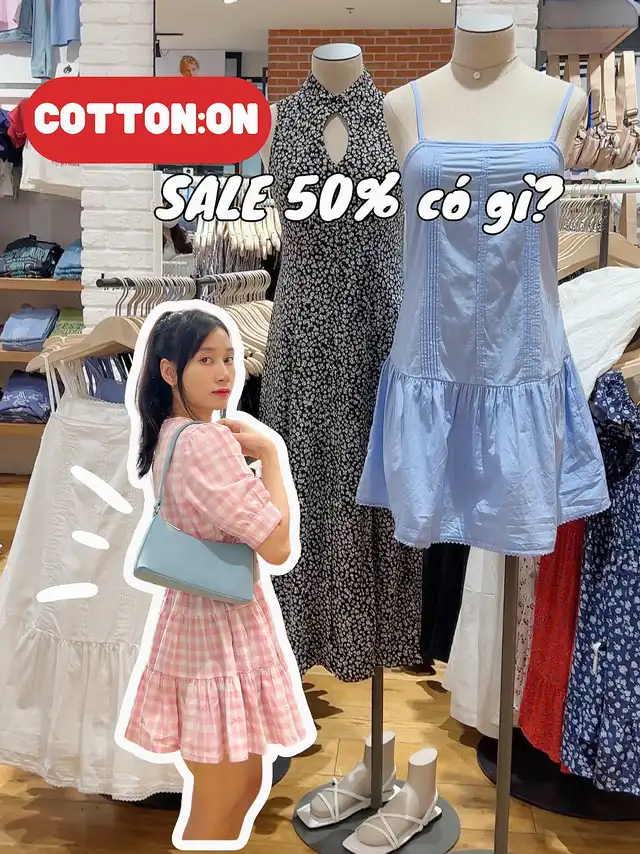 Cotton on sale 50% có gì ?