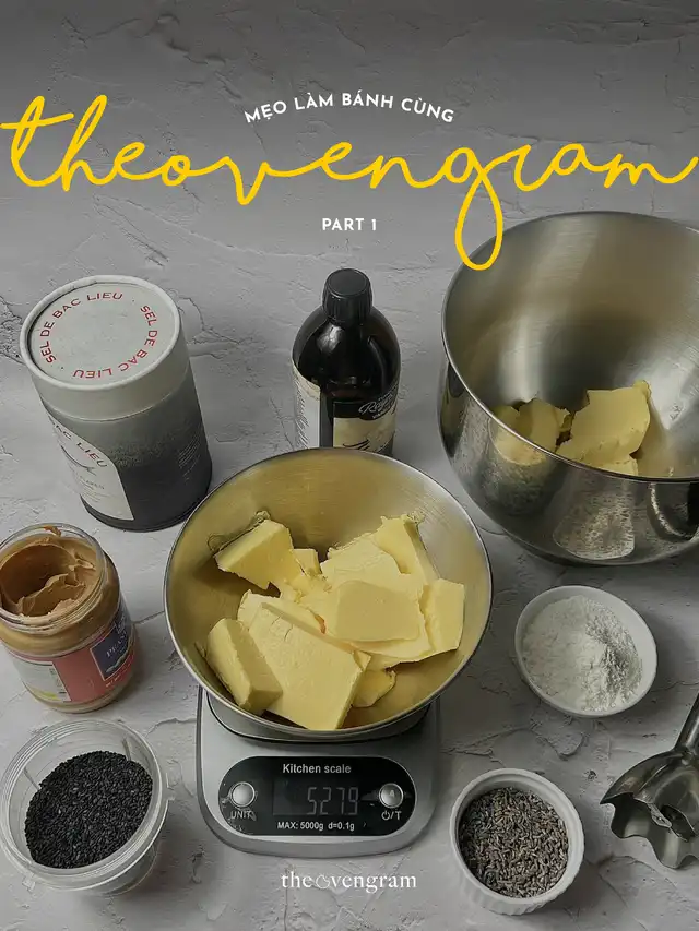 Mách bạn mẹo làm bánh từ THEOVENGRAM (part 1) ‍