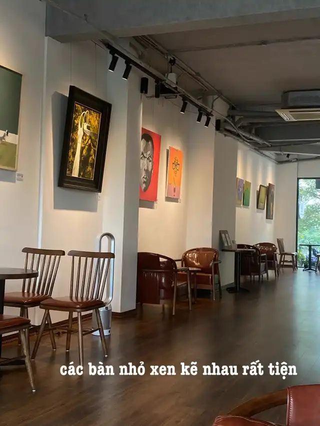 không gian cafe nghệ thuật mới ở HN