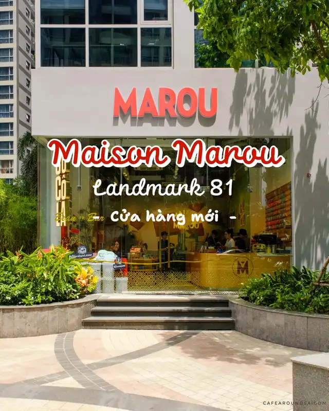 Cửa hàng mới xinh xắn của Maison Marou
