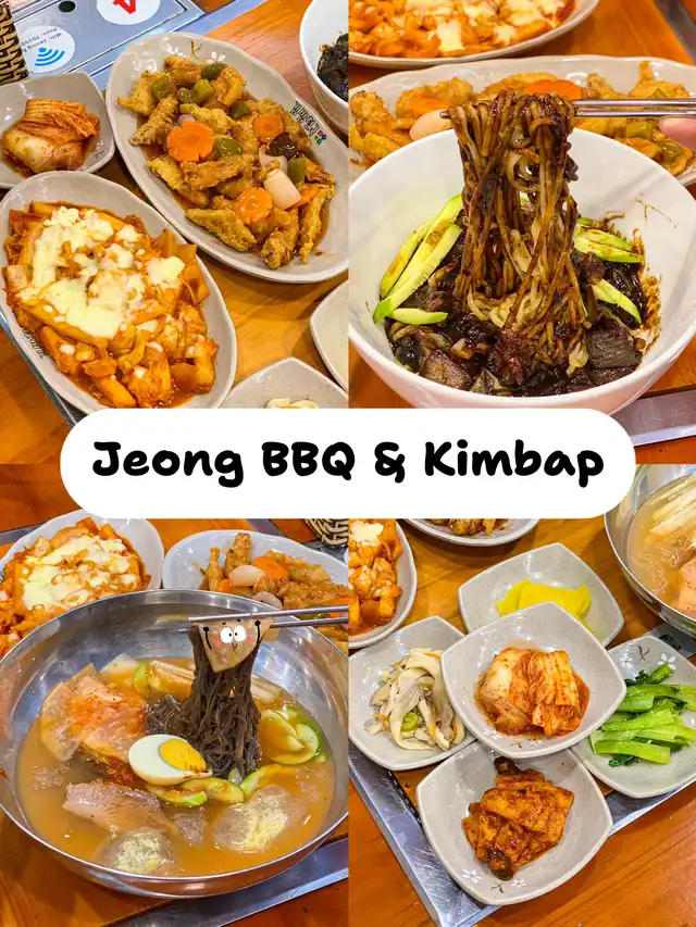 Jeong BBQ & Kimbap - Quán Hàn ngon quận Tân Bình