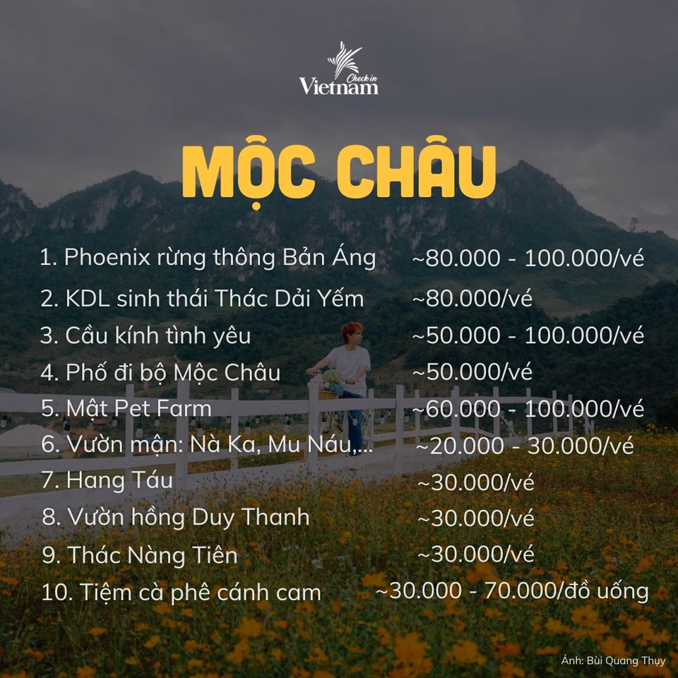 Cập nhật giá vé các địa điểm du lịch dịp lễ 30/4 - 1/5 cho các tâm hồn thích đi vi vu đây   Thử thách 5 ngày đi hết các địa điểm đẹp nhất Việt Nam géc gô