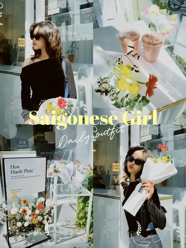 Saigonese Girl - Xuống phố với outfit full black