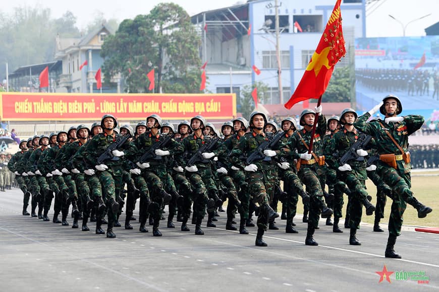Ấn tượng hình ảnh Tổng duyệt Lễ kỷ niệm 70 năm Chiến thắng Điện Biên Phủ