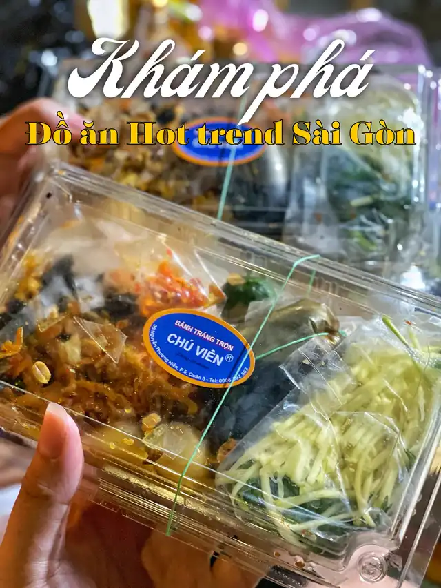Khám phá món ăn Hot trend Sài Gòn