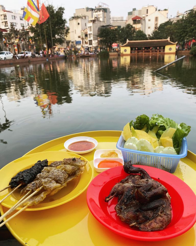 Xỏ lòi Phú Yên khu Triều Khúc - Món ăn vặt mới ở Hà Nội.