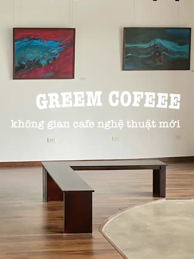 không gian cafe nghệ thuật mới ở HN