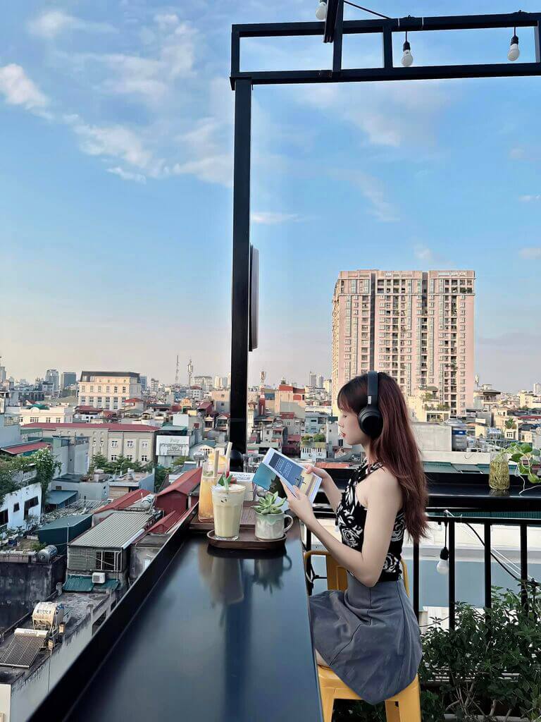 Review quán Vườn Nắng Coffe & Tea