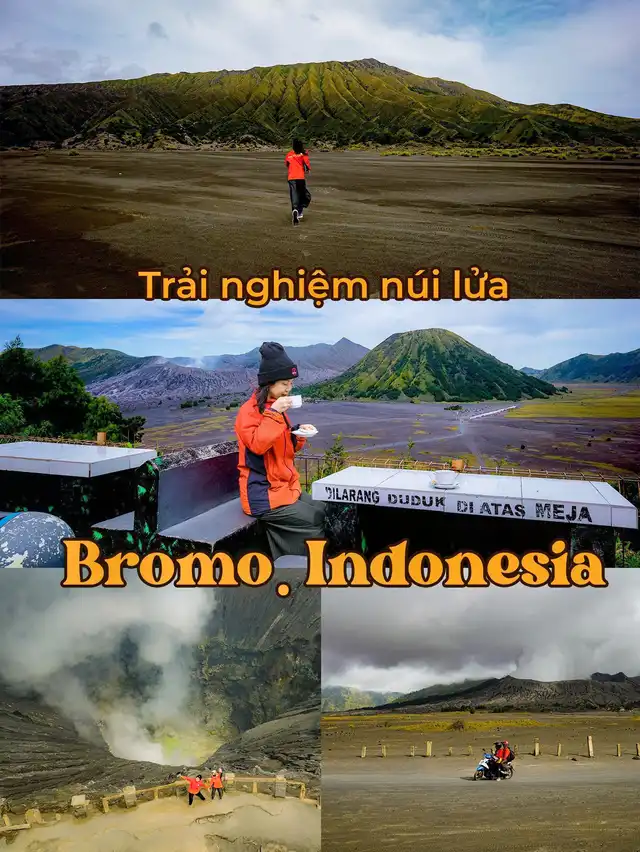Trải nghiệm núi lửa Bromo, Indonesia