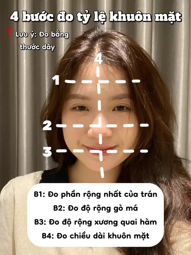 Xác định hình dáng khuôn mặt chỉ với 4 bước