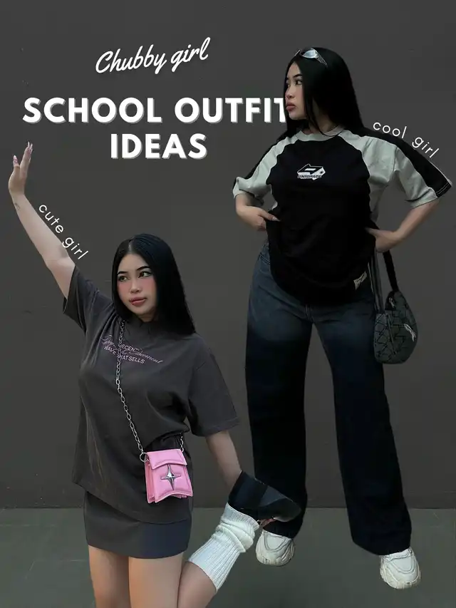 SCHOOL OUTFIT IDEAS FOR CHUBBY GIRLS