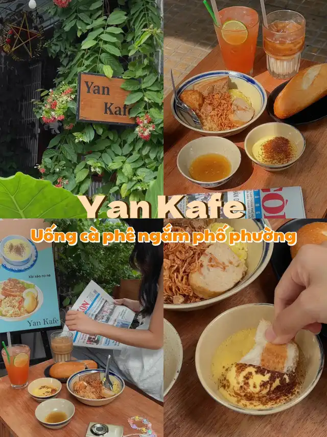 Yan Kafe - quán cà phê dưới chân chung cư cũ