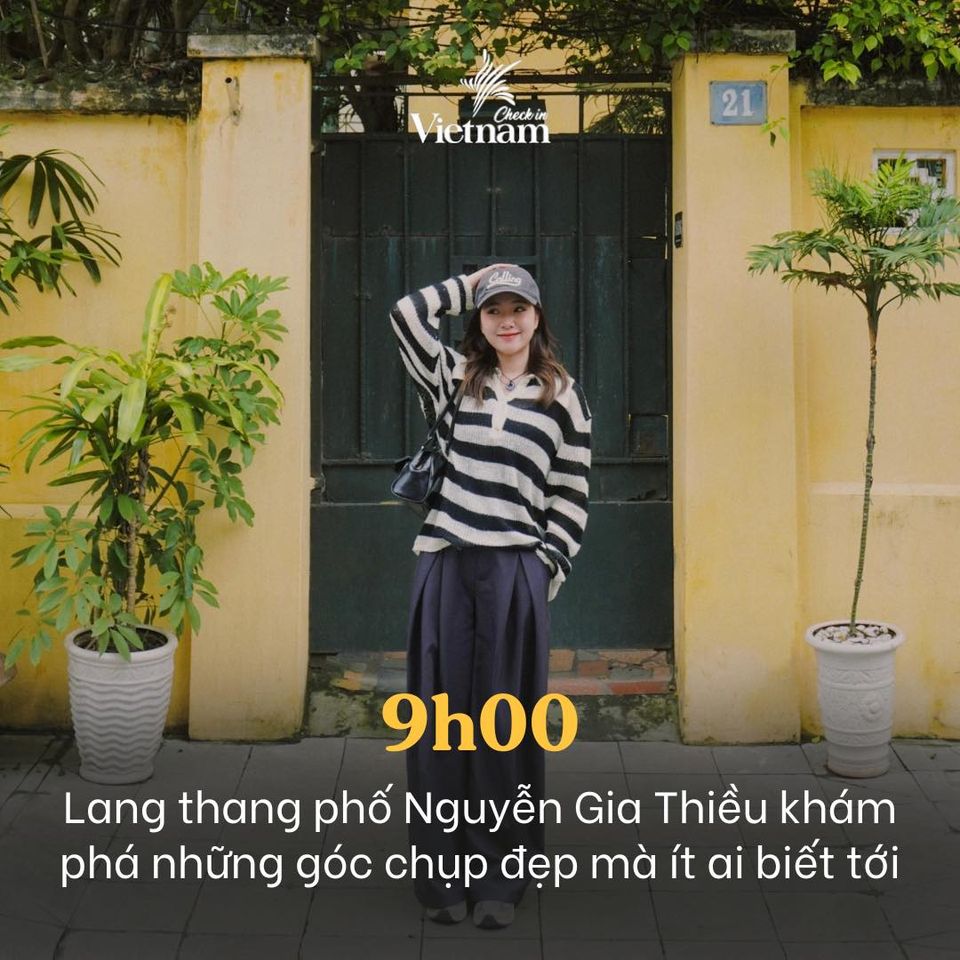 Lịch trình một ngày lang thang Hà Nội