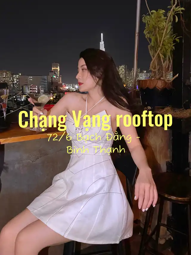 Check in “Chạng Vạng “ Rooftop