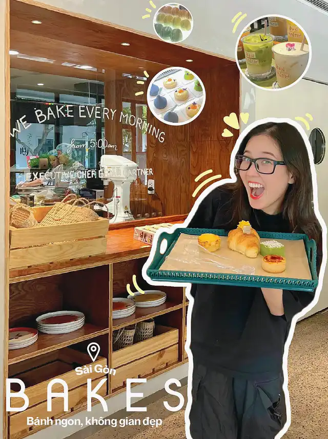 SÀI GÒN | BAKES - Tiệm bánh khiến tui mê títtt