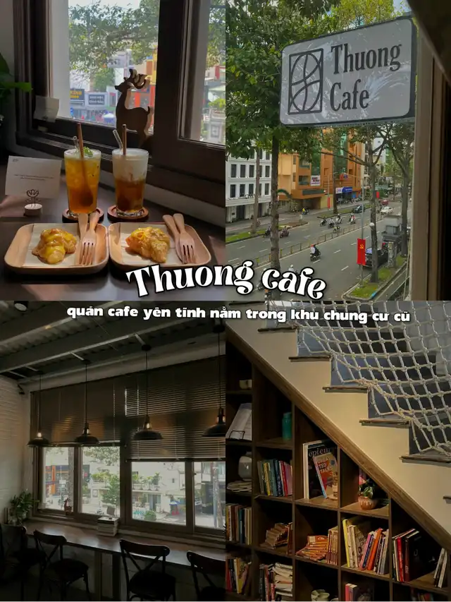 Tiệm cafe yên tĩnh nằm giữa trung tâm Sài Gòn