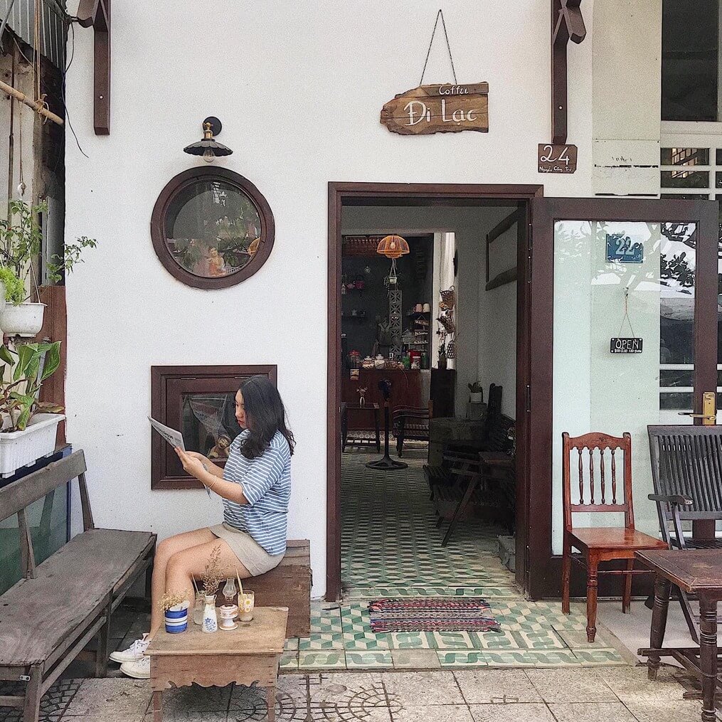 Review quán Đi Lạc Coffee & Homestay