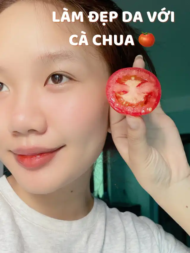 Làm đẹp da với cà chua