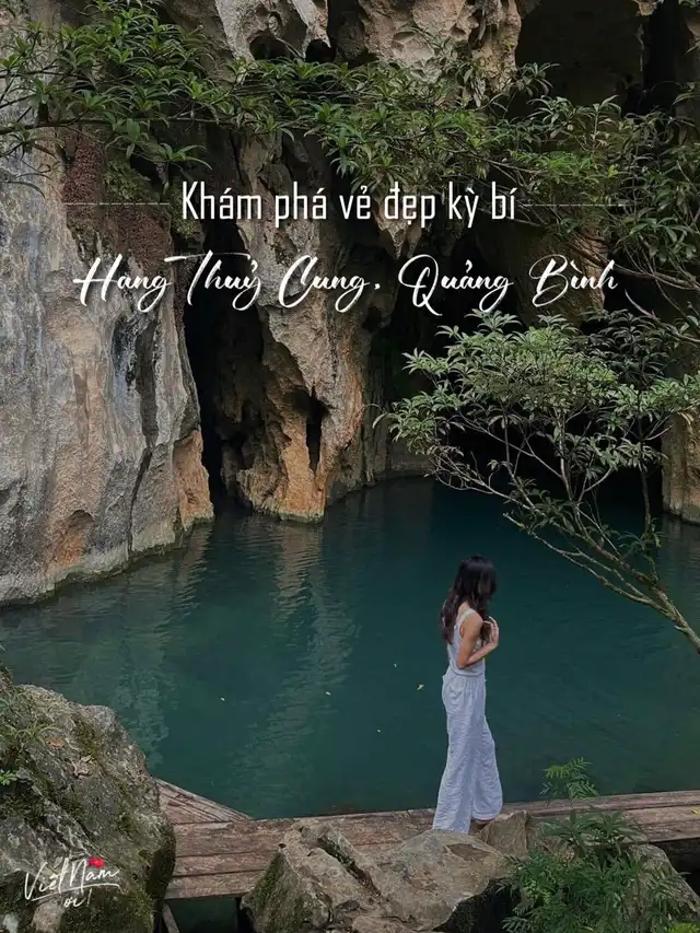Khám phá vẻ đẹp kỳ bí ở hang E - Quảng Bình