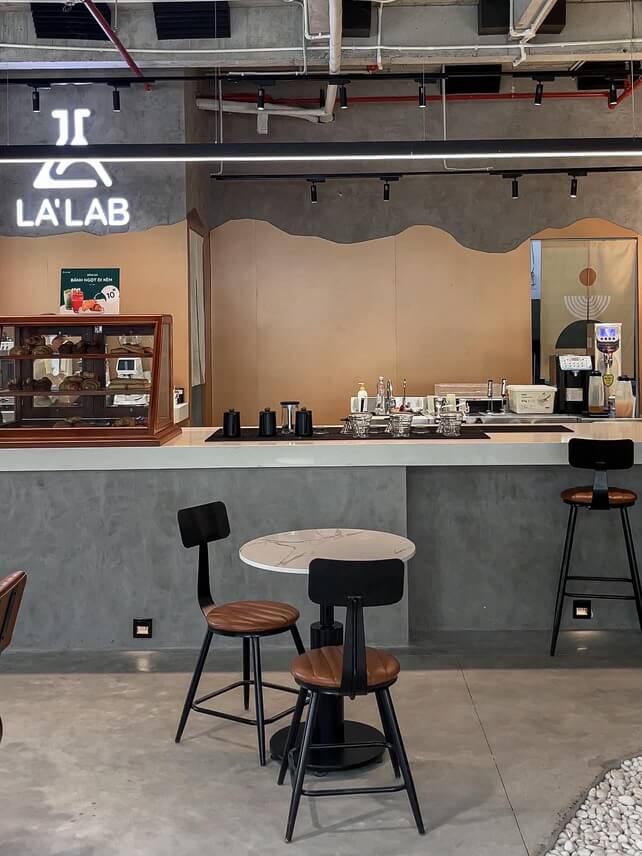 Review quán LA’LAB Tea & Coffee